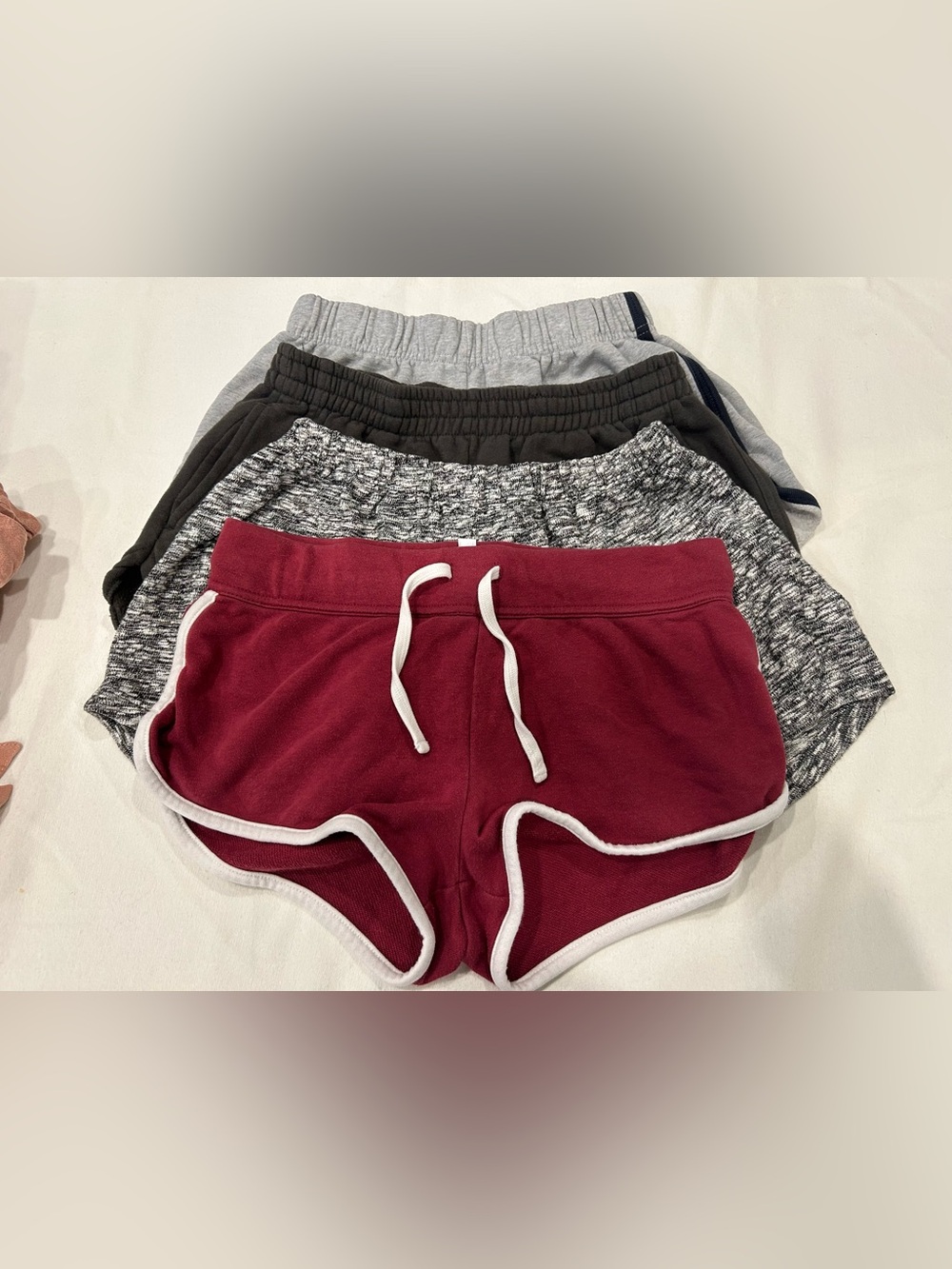 4 pair women’s jogger shorts bundle